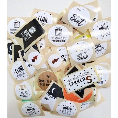 Kadostickers | December | Stickerset Kadostickers | December | Stickerset